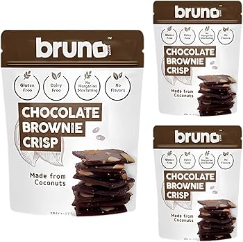 Amazon.co.jp: ブルーノ bruno snaks クリスピーブラウニー グルテン