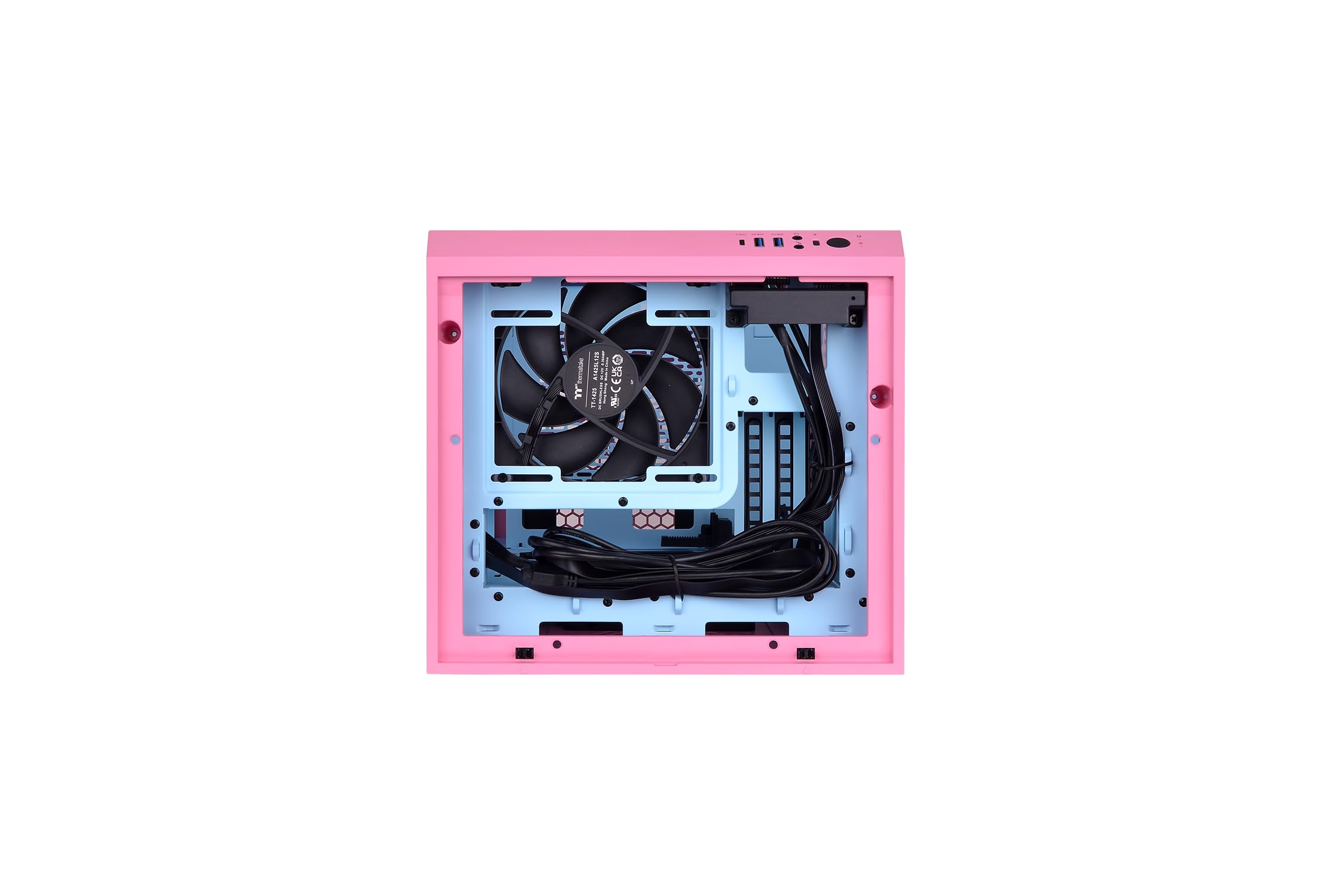 Thermaltake The Tower 200 Mini Tower | Bubble Pink
