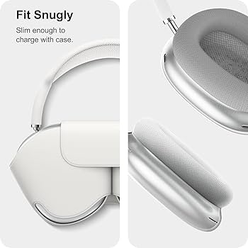 Amazon | MOLOPPO (モロッポ) AirPods Max用ケースカバー クリア