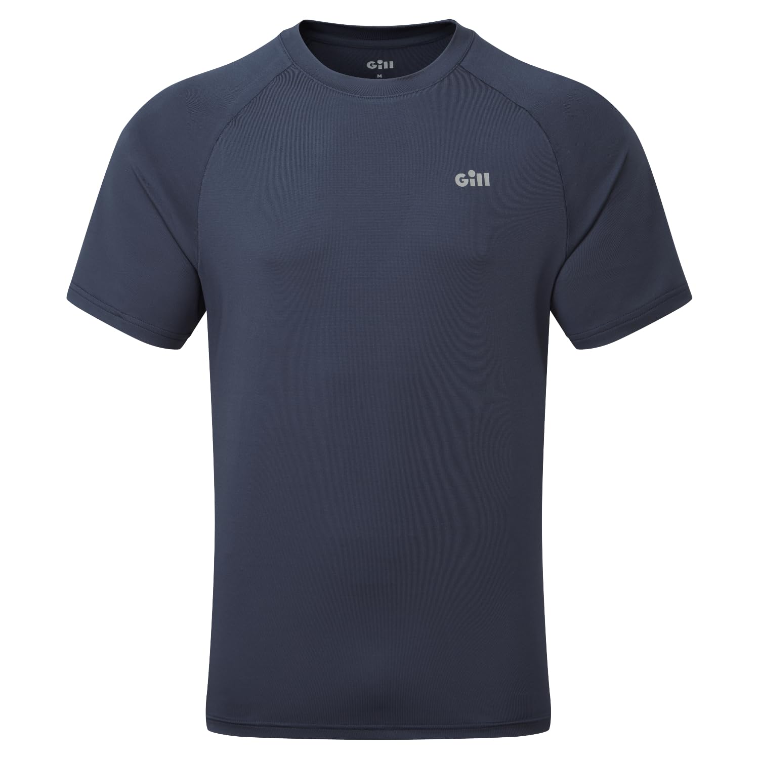 Gill Mens Pursuit Short Sleeve Top - 50+ UPF Sun Protection, Quick Drying & Wicking (Navy, S)
