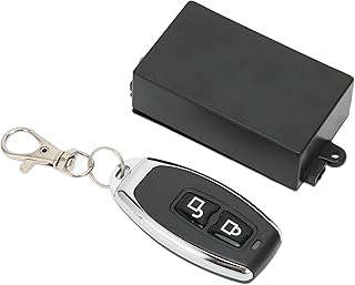 Remote Control Relay Switch, 1CH 433 MHZ Multifunction Remote Control Relay Switch Transmitter Receiver for Lighting Switch System 10A DC 12V