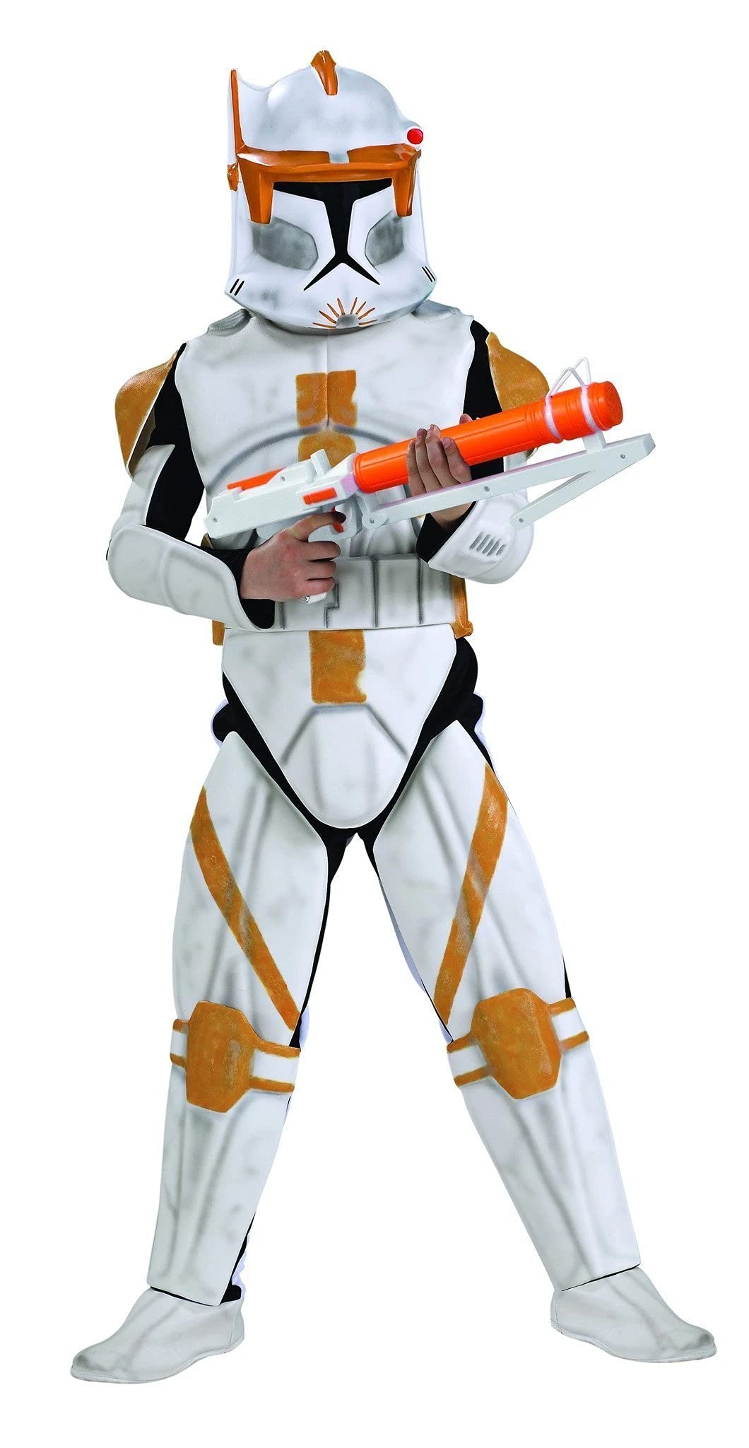Rubie's Star Wars Clone Wars Child's Clone Trooper Deluxe Commander Cody Costume