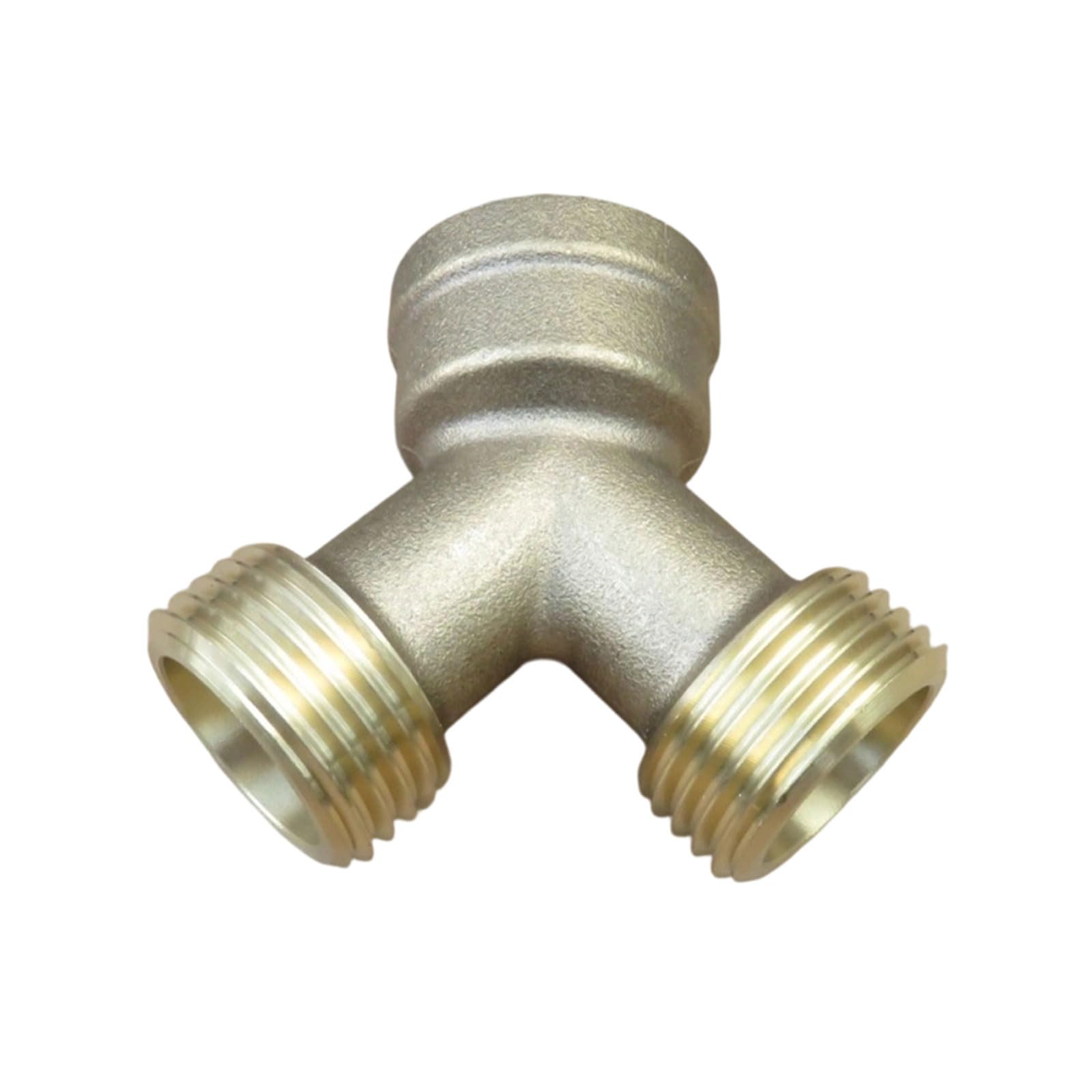 3 / 4inch Y Adapter Connector Brass Water Distribution Tees Connector for Enhanced Plumbing Systems Y Adapter