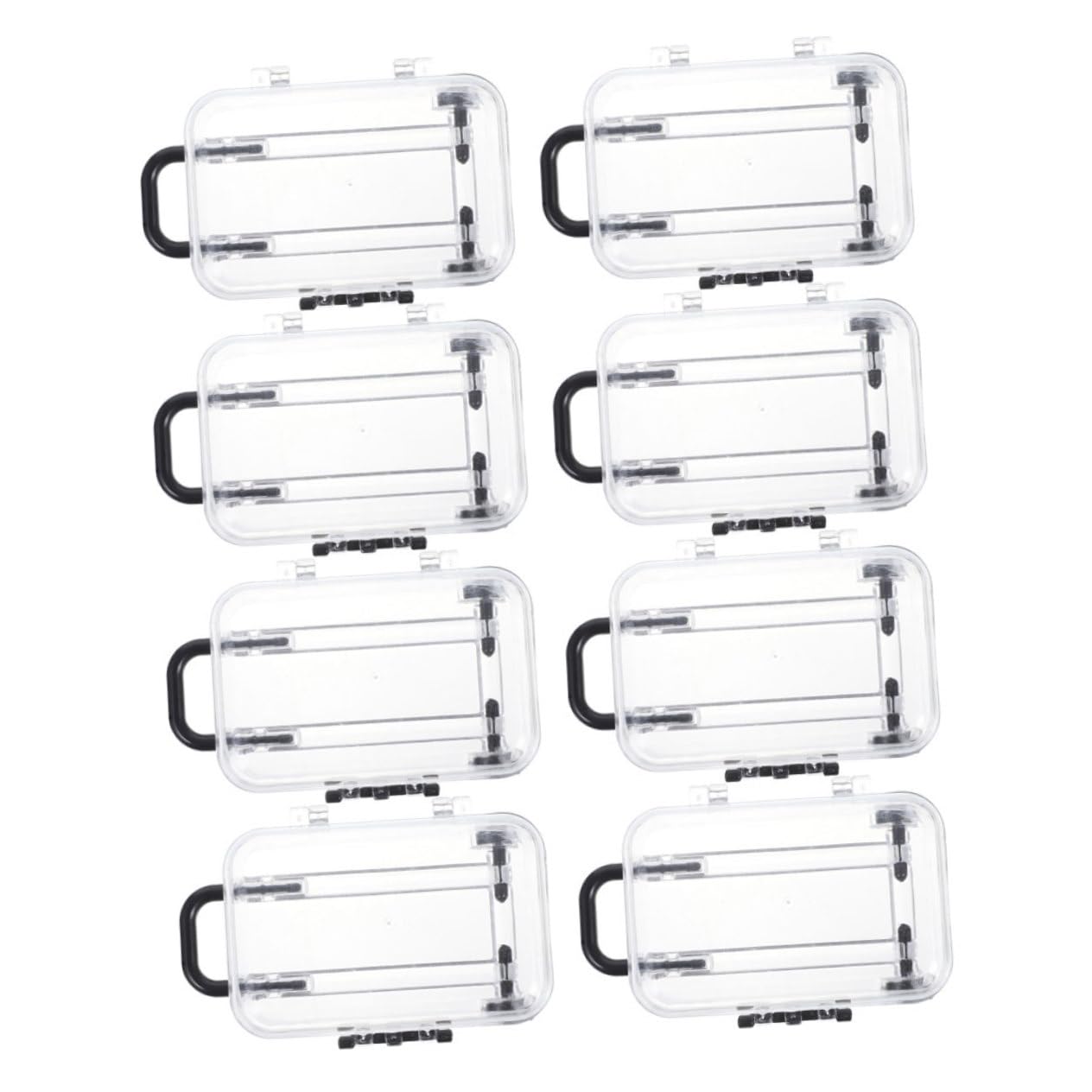 Anneome 8pcs Box Travel Party Decorations Mini Boxes for Italian Themed Party Decorations Black Wedding Favor Boxes