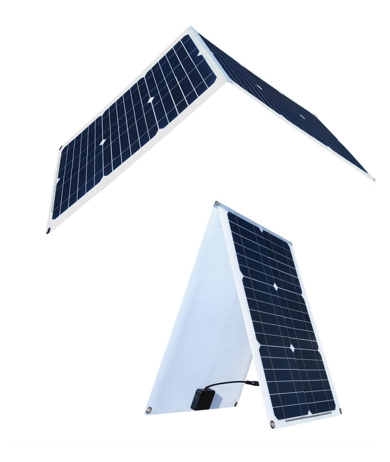 Pannello Solare Caricatore Solare da 50 W Borsa Pieghevole Modulo Fotovoltaico Portatile Cellulare Ricarica Rapida Solare Ricarica Dell'alimentatore Esterno