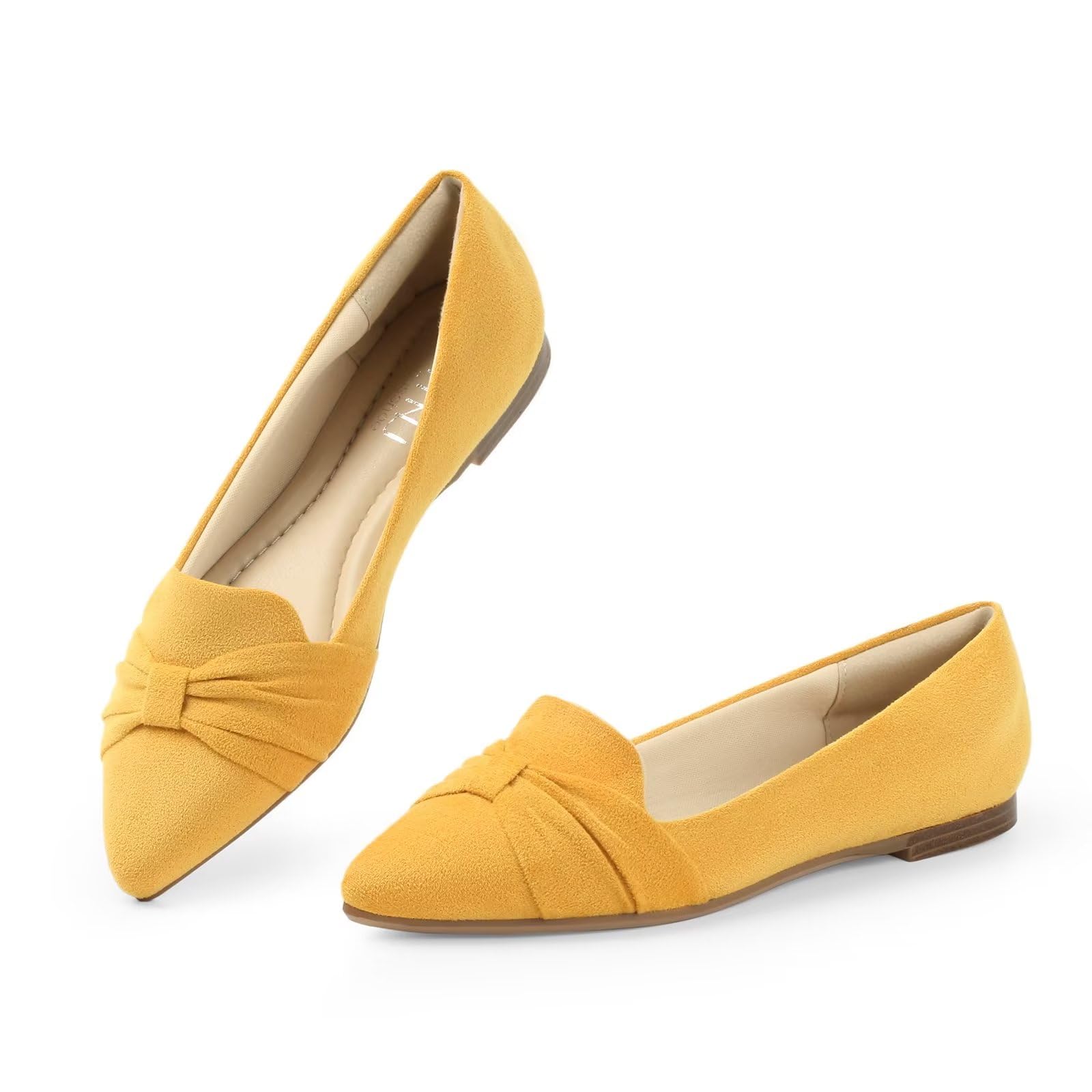 MUSSHOE Flat Shoes Women Comfortable Slip on Women's Flats Dress Shoes for Women