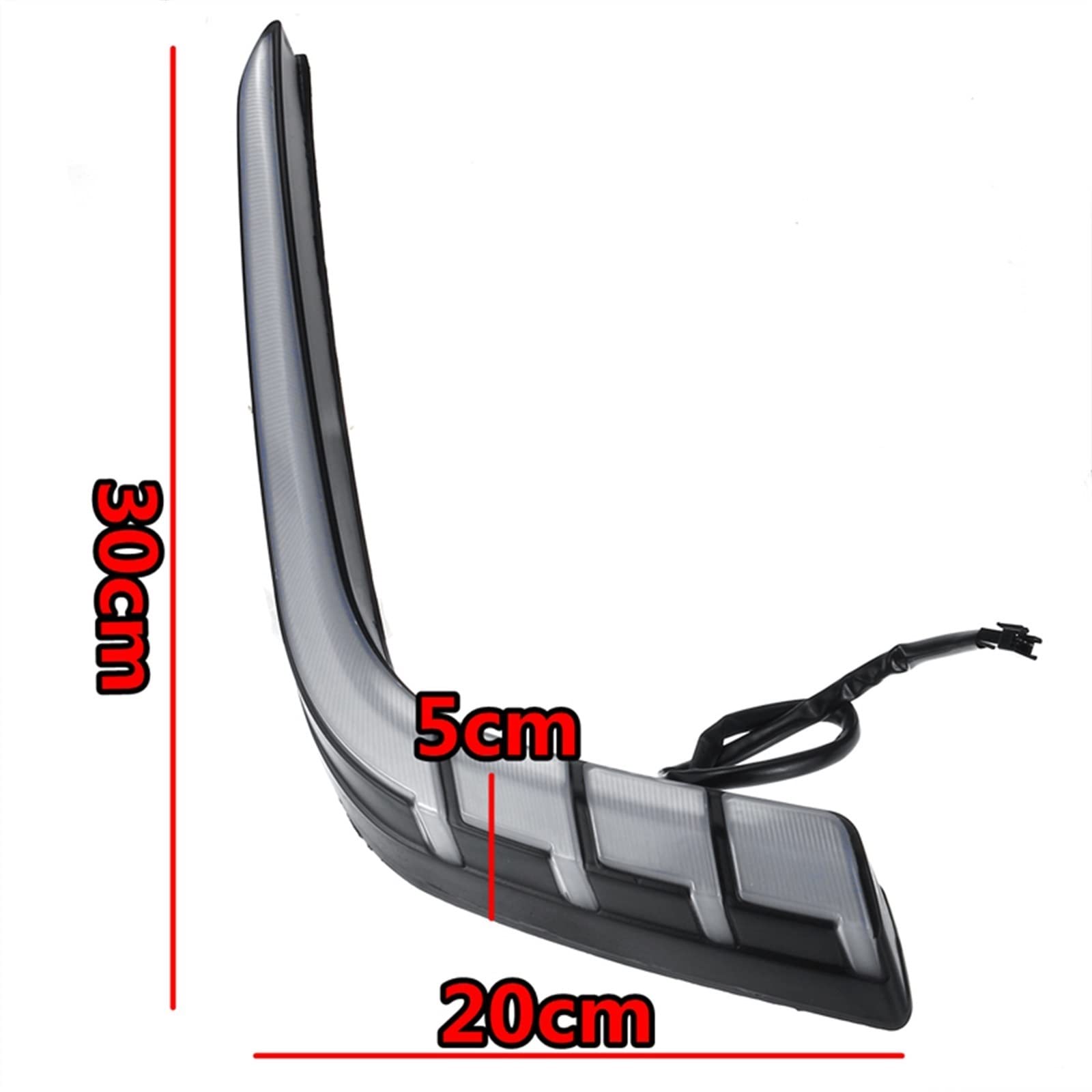 WOLWES Compatible con Suzuki para Swift 2014 2015 2016 Luz De Circulación Diurna para Automóvil DRL Impermeable con Conjunto De Señal De Giro Lámpara Antiniebla Luces de Giro