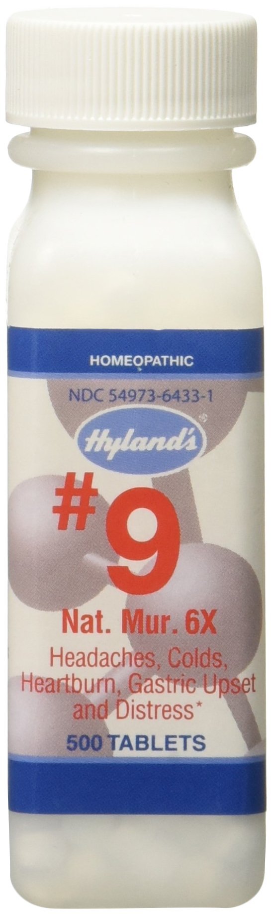 Hyland's Natrum Muriaticum 6x Tablets, 500 Count (9)
