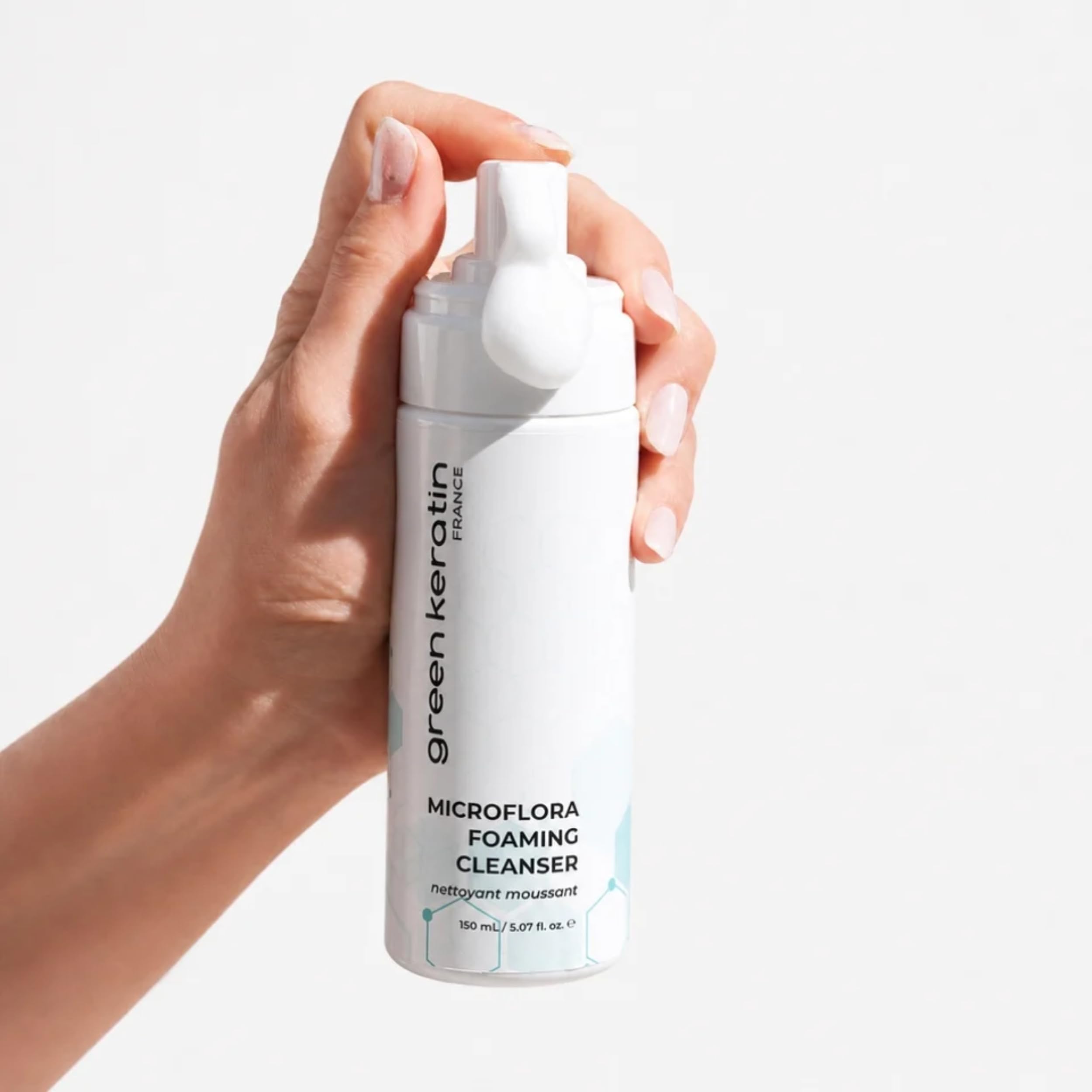 Green Keratin - MICROFLORA™ Detergente schiumogeno, 150 ml