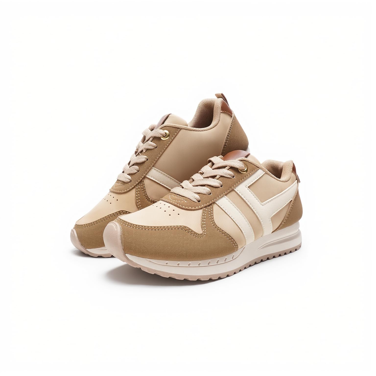 JOMIX Damen Turnschuhe Retro Sneakers Bequem Casual Laufen