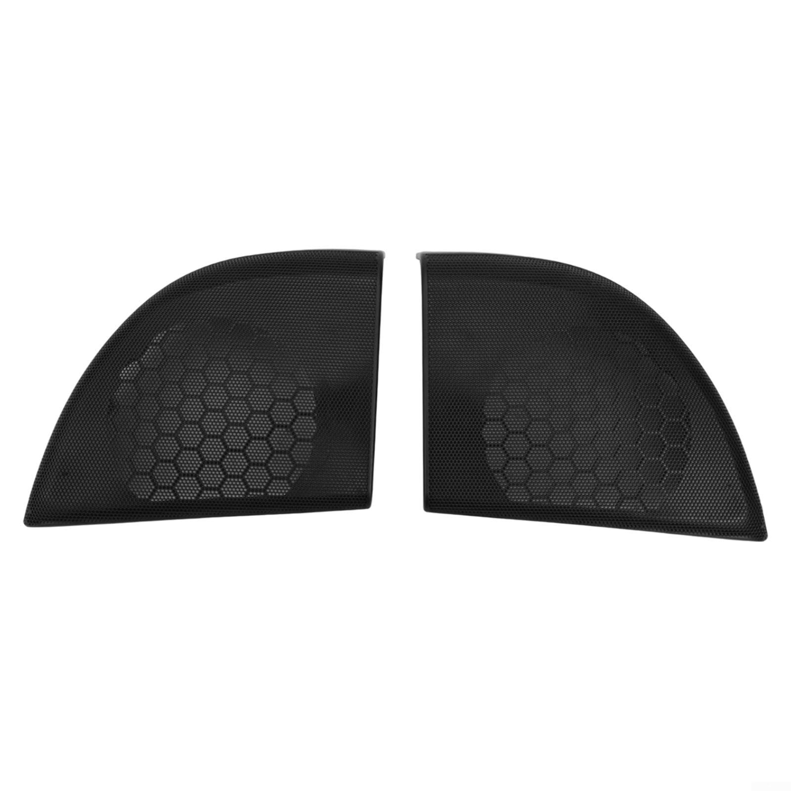 Pour Mercedes Benz CL203 Classe C Coupé Gauche + Droite Enceinte Porte Haut-Parleur Noir, Matériau ABS, Installation Directe