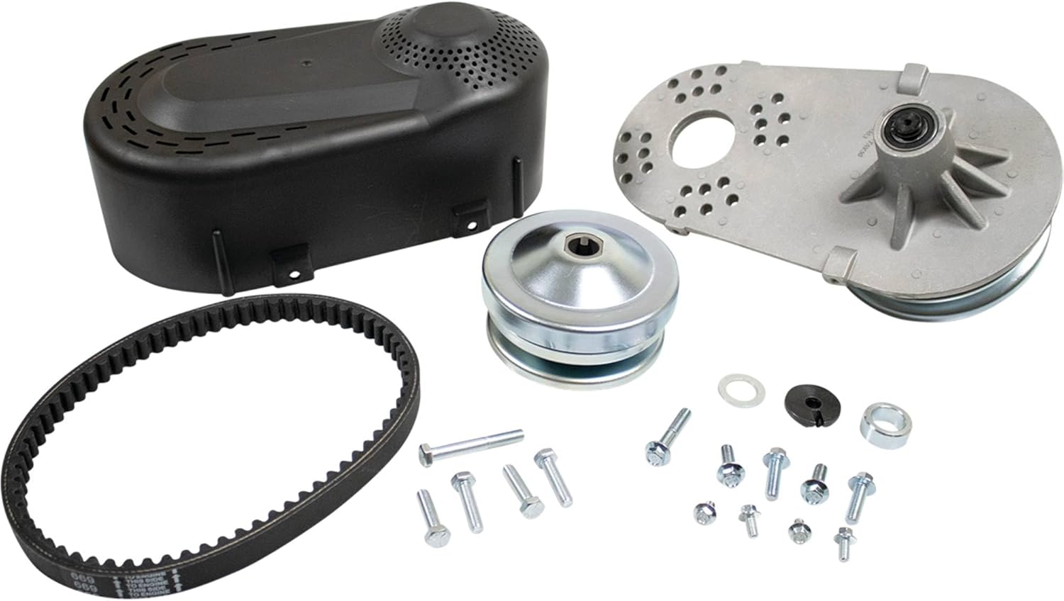 Rareelectrical Torque Converter Kit Compatible With Comet 218352A Go Kart Mini Bike 3/4 In Bore 3/16 Keyway 12 Tooth #35 Chain 8Hp Briggs Honda Kohler Drive Driven Belt Jackshaft New Replaces 218352A