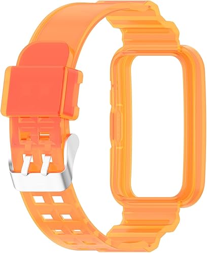 Miniatura 3 de Chofit Compatible con Huawei Watch Fit Band con funda, correa protectora de gelatina transparente para reloj Huawei, compatible con reloj inteligente