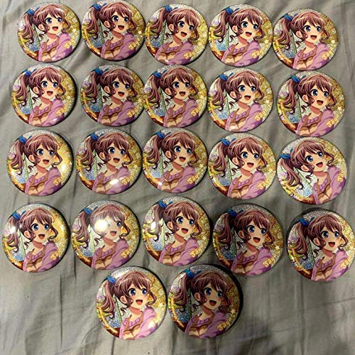 山吹沙綾 バンドリ 初期マルイ 缶バッジ バンドリ 湊友希那 キラキラ