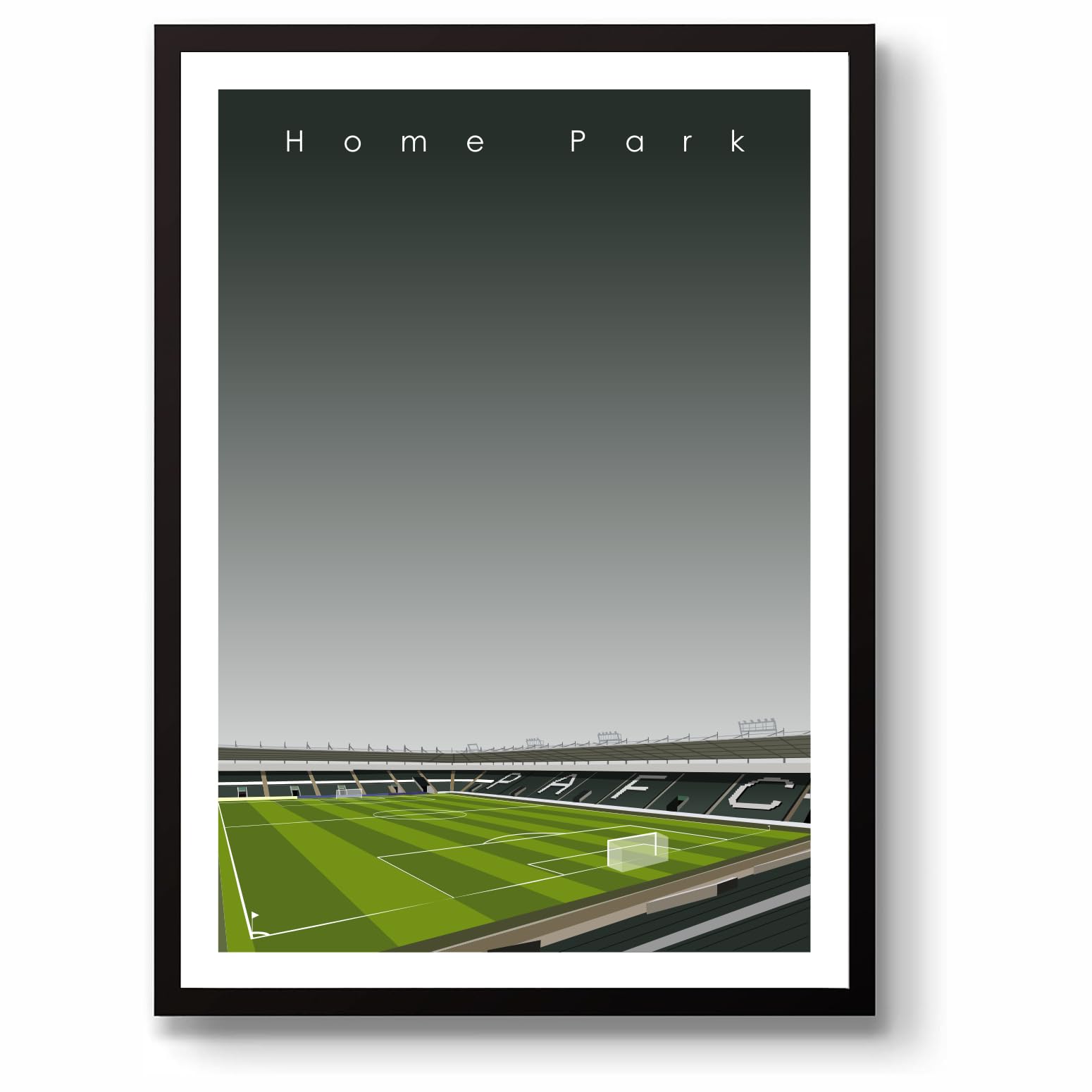 GroundDesigns PLYMOUTH ARGYLE Home Park Stadium Wall Art