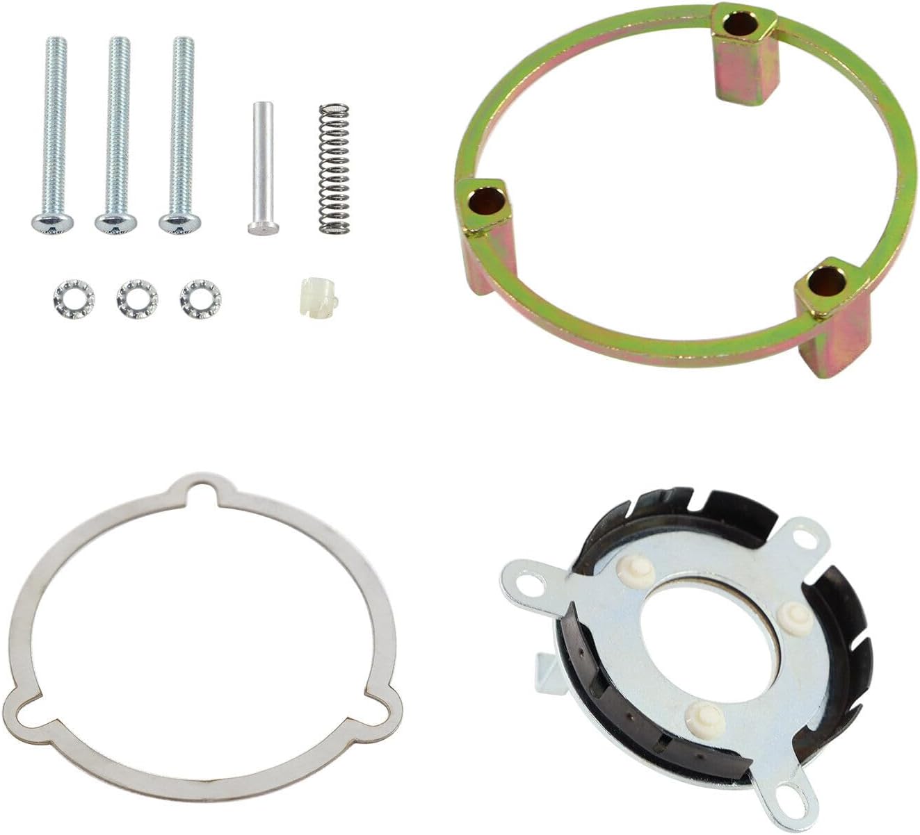 Horn Button Repair Kit with Horn Contact & Spacer Tilt/Tele Compatible with 1975-1982 Chevrolet Corvette C3