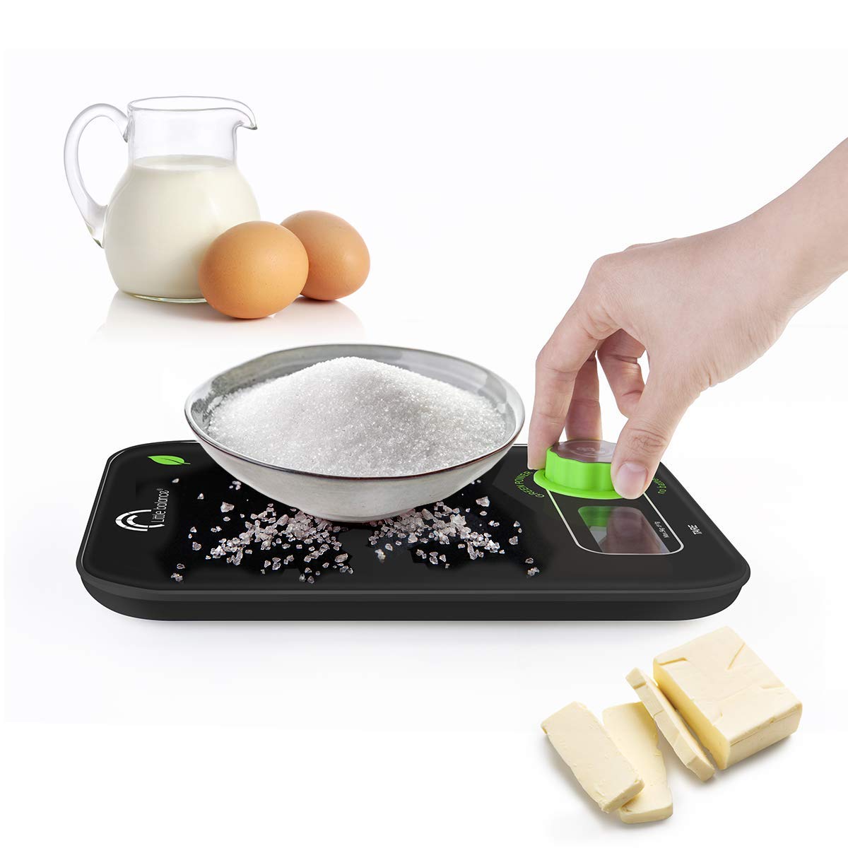 Little Balance 8197 Kinetic Flower Nero Waga kuchenna bez baterii 5 kg