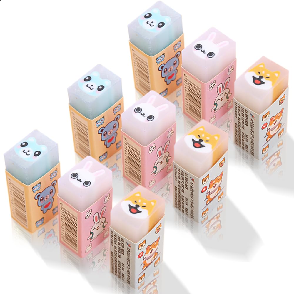 Amazon | 消しゴム スティック消しゴム 子供用鉛筆消しゴム 文房具