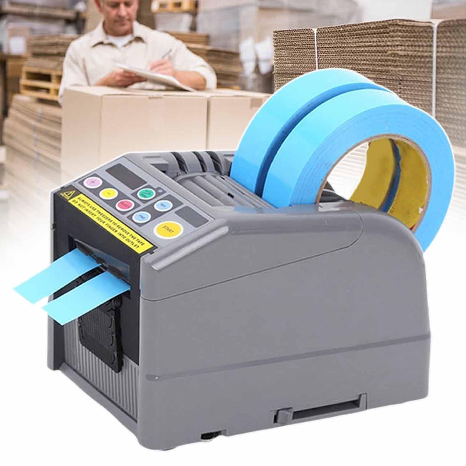 asdchZen Electric Tape Cutting Machine, Automatic Electric Packaging Tape Cutting Machine, Tape Dispenser Sealing Machine, Paper Cutter Baler Sealing Machine