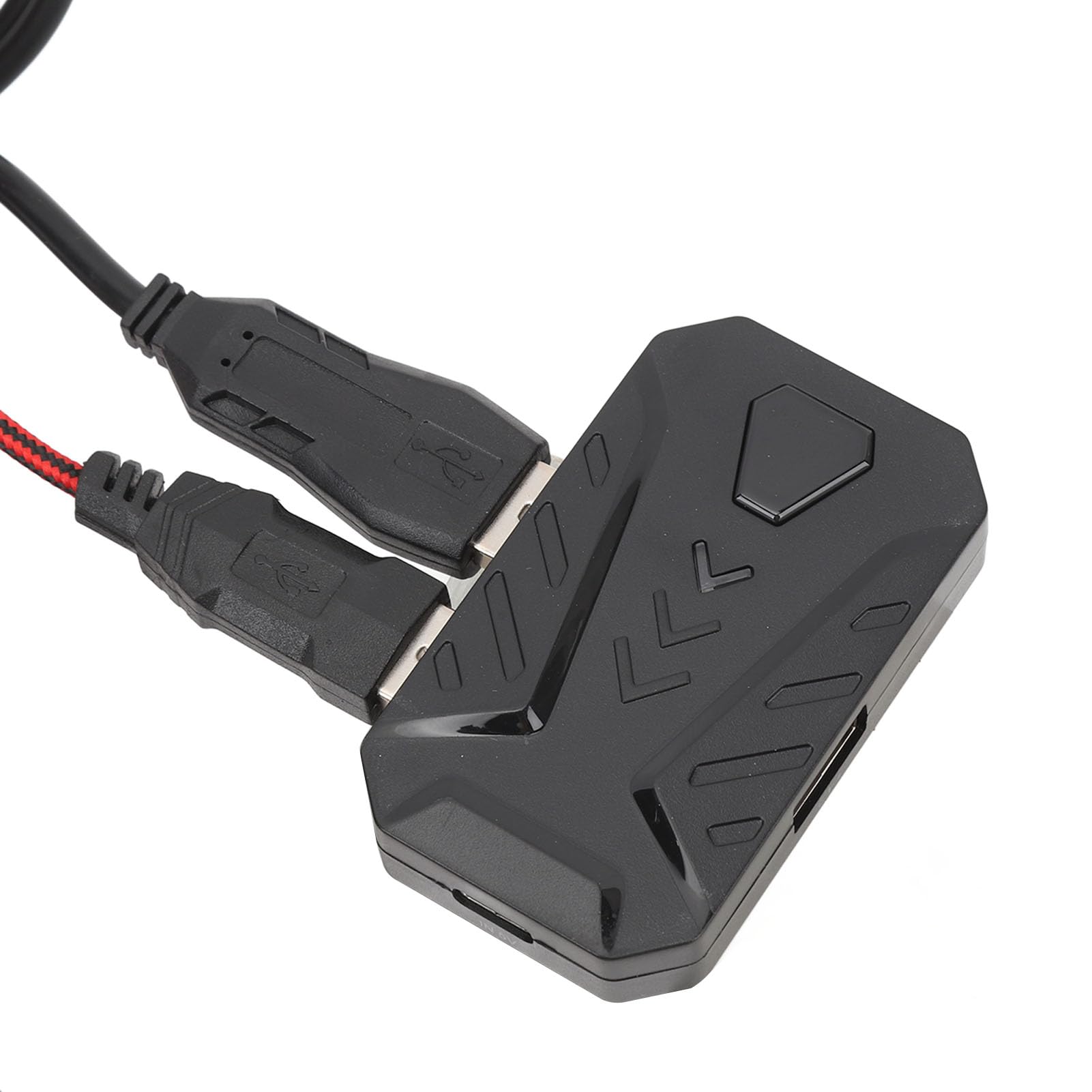 Set di convertitori per mouse e tastiera 4 in 1, con convertitore mouse per tastiera, mouse da gioco, tastiera con una mano e supporto per telefono, per Mix Pro Converter,