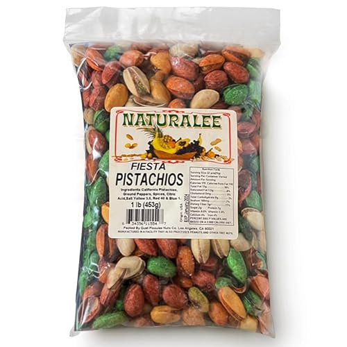 Naturalee Pistachos 1 lb - Paquete Fiesta - Premium, Alto Proteína - Saborea el sabor y luego abre