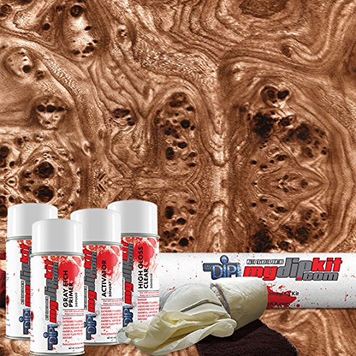 Burl Wood Hydrographics Dip Kit Store - DipKitStore - BW-070 - Water Transfer Printing (Entry Level)