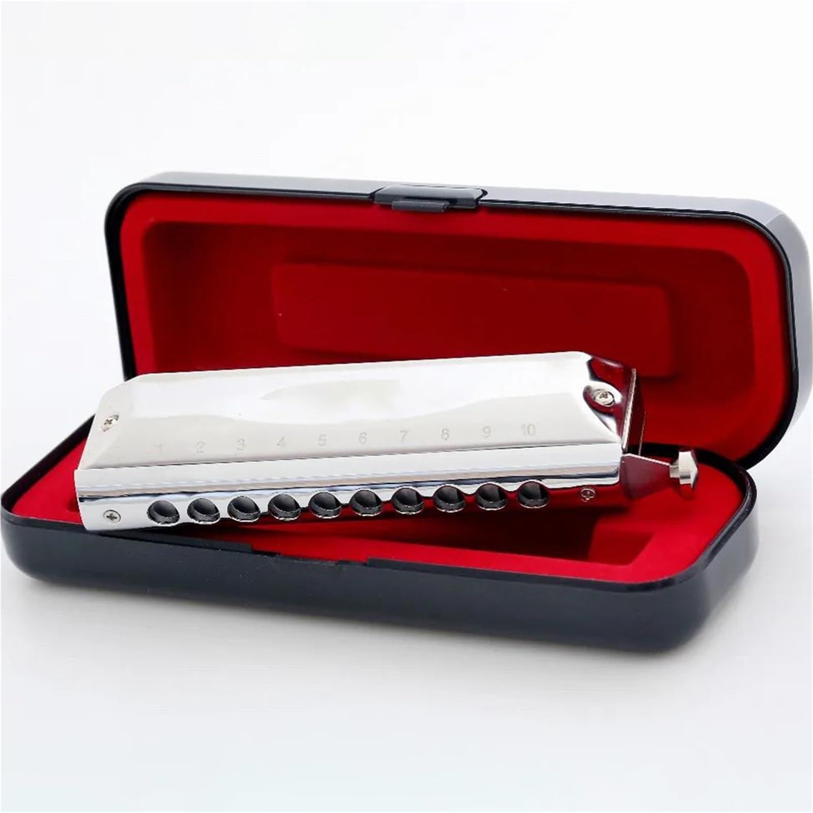 Armonica Cromatica A 10 Fori 40 Toni Professionale Cromatica Armonica A Bocca Regalo Per Suonatori