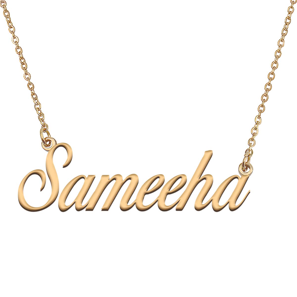 HUAN XUN Custom Made My Best Friends Name Necklace Pendant Gifts for Her