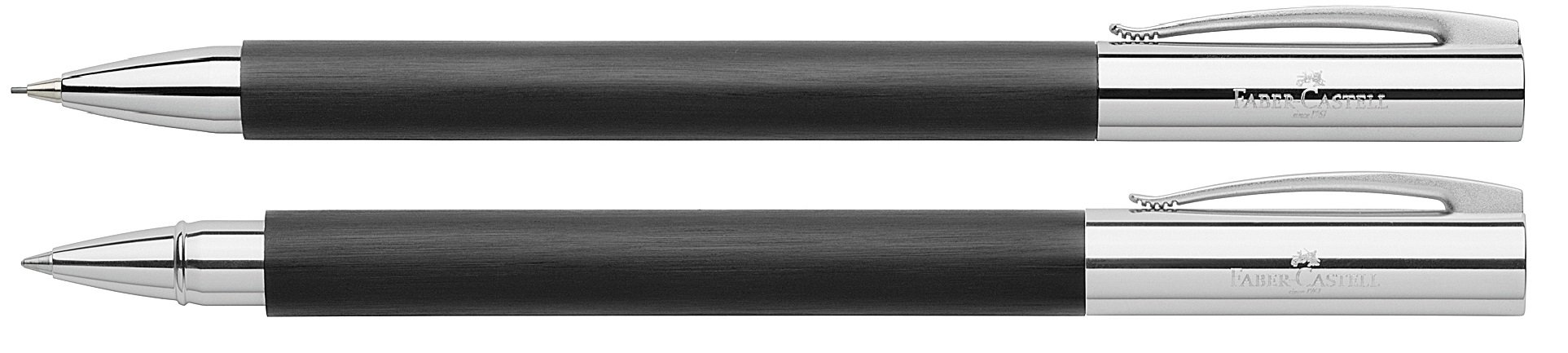 Faber Castell Ambition Drehbleistift und Tintenroller im Set schwarz