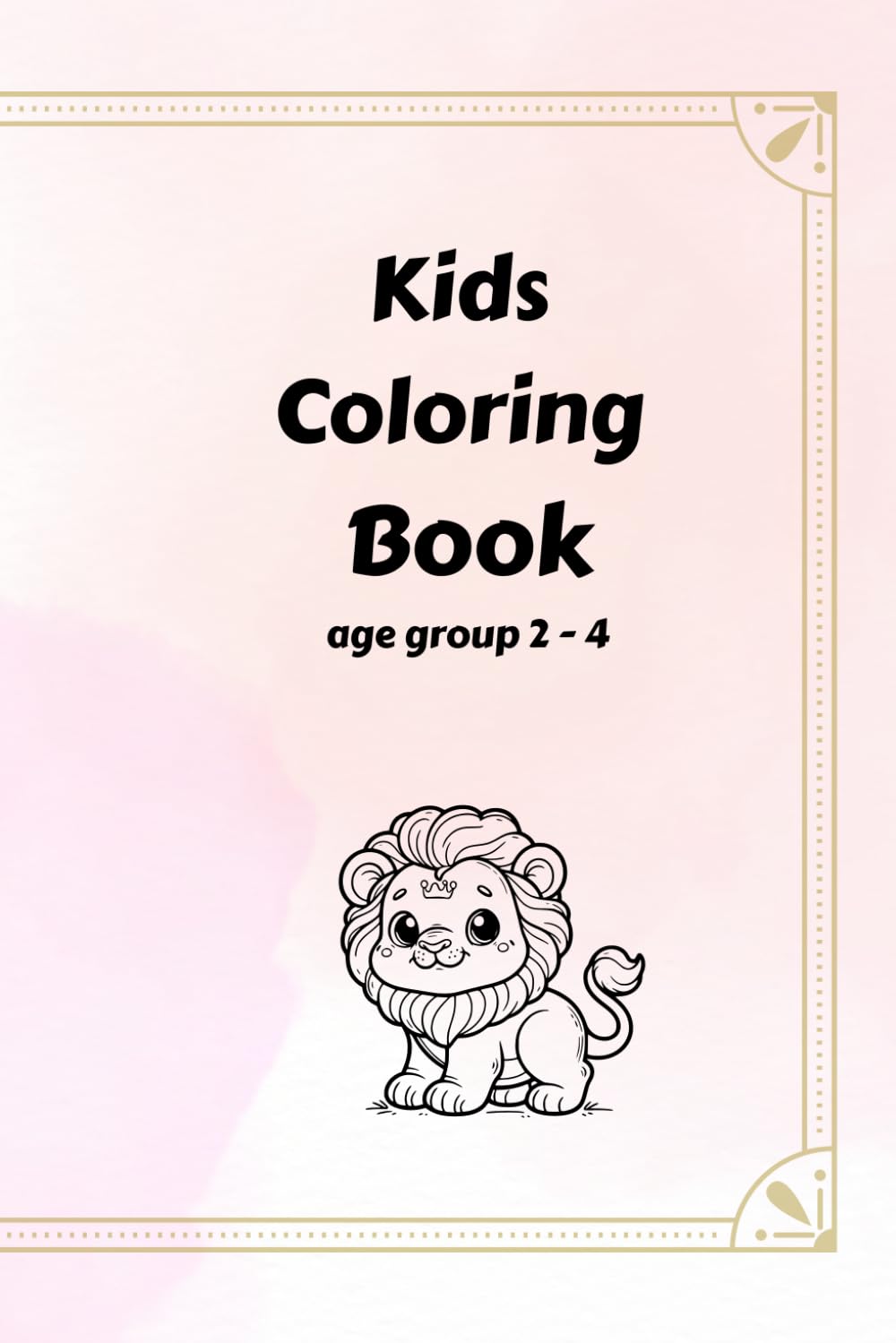 Kids Colouring Book - Animals & Birds: Pre-School