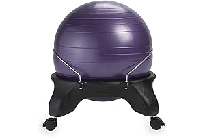 Gaiam Classic Backless Balance Ball Chair