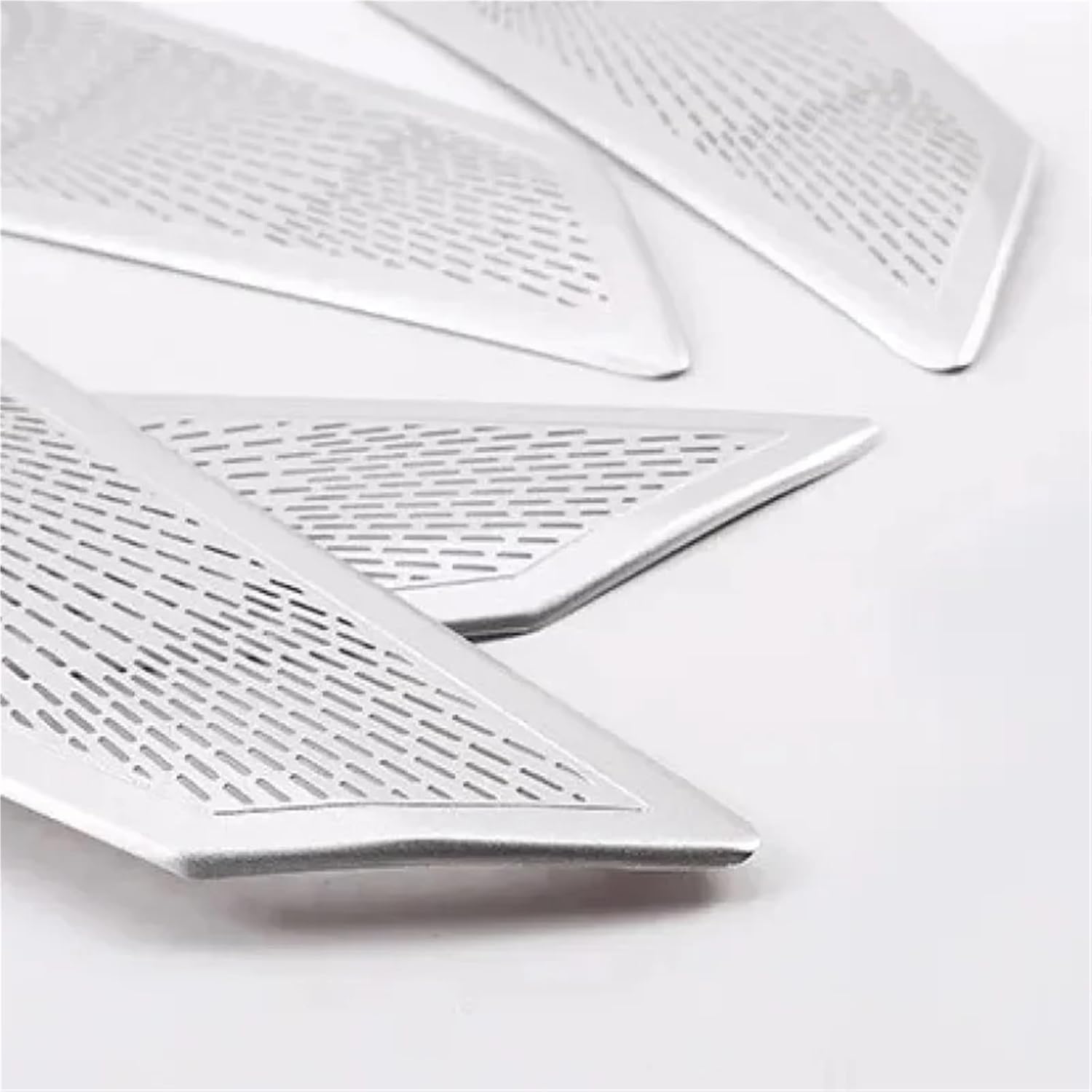 Car Door Panel Stereo Speaker Decoration Audio Loudspeaker Cover Trim Sticker Compatible for BMW X5 G05 2019-22 Interior Accessories Decals