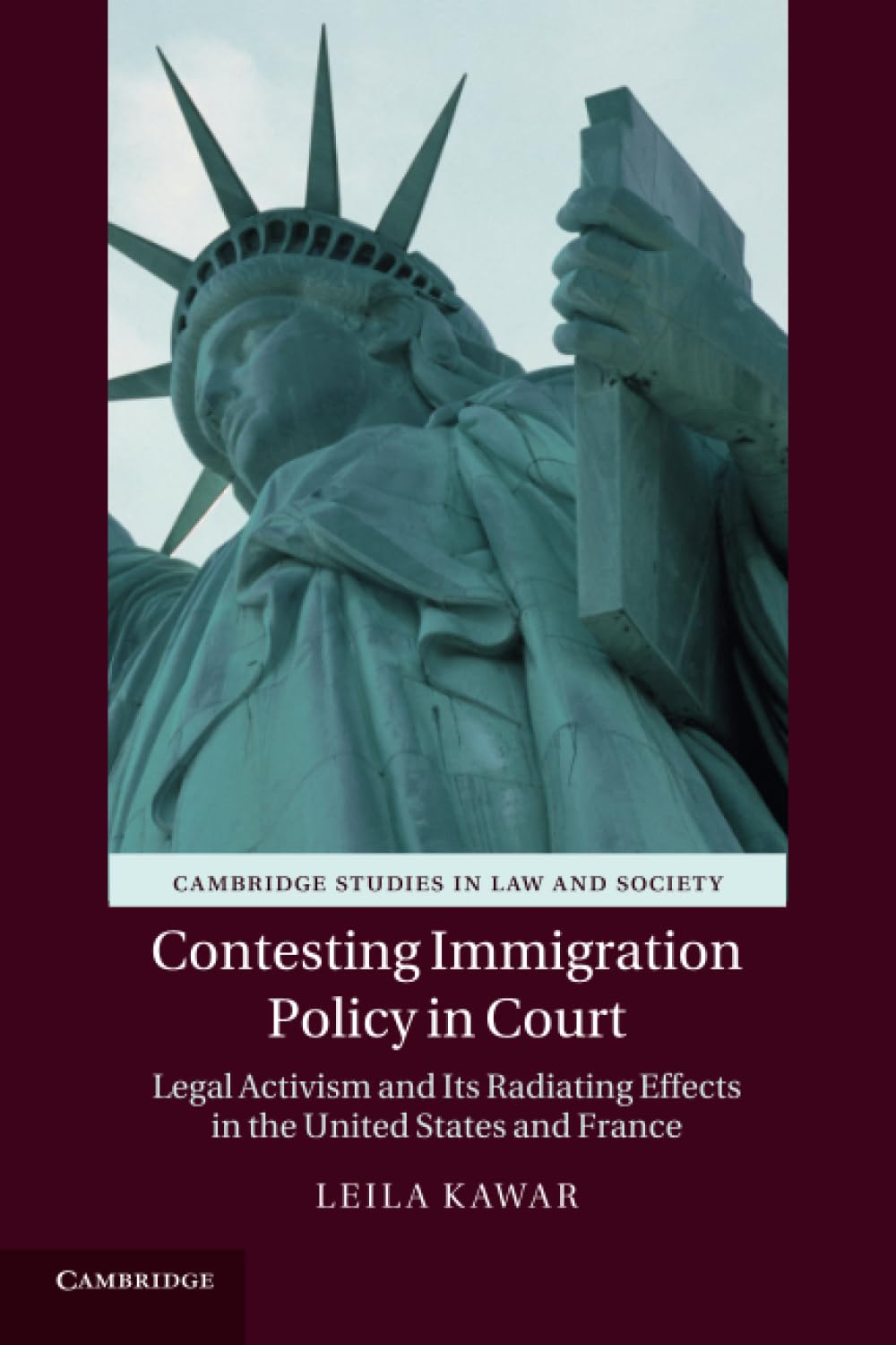 Contesting Immigration Policy in Court: Legal Activism and its Radiating Effects in the United States and France (Cambridge Studies in Law and Society)
