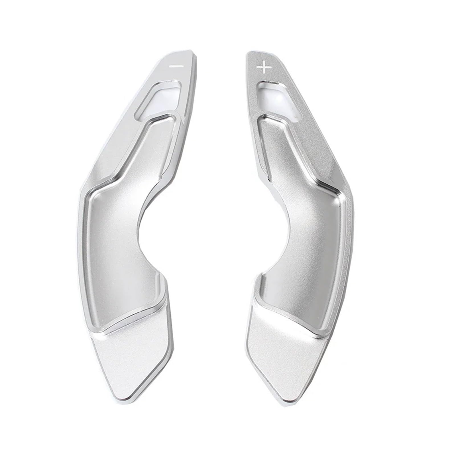 Yakisa Silver Paddles Shift For Lexus Is Rc Nx 330 350 300H Aluminum Gear Shift Paddle Extensions 2Pcs Steering Wheel Shifter Covers Paddle Shifter(Silver)