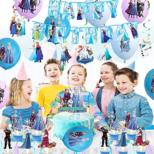 Decorazioni di Compleanno Congelatas,40 PCS Frozen...