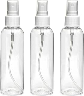nsb herbals 100 ml Transparent Plastic Empty Refillable Reusable Fine Mist Spray Bottle Container For Sanitizer, Perfume, ...