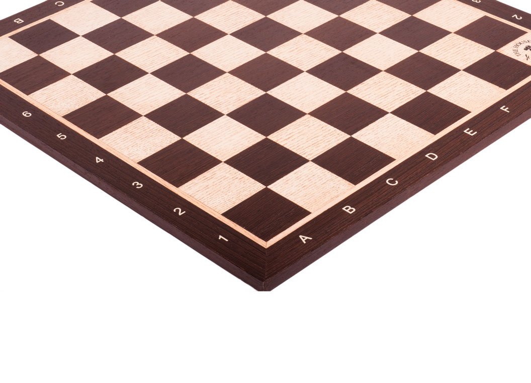 African Palisander & Maple Wooden Chess Board - 2.5