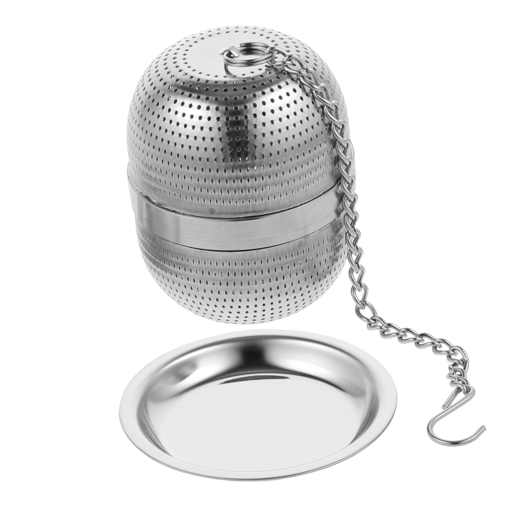 PRETYZOOM 5 Uds Filtro De Bandeja De Goteo Difusores De Cosas Taza De Infusión De Té De Hojas Sueltas Soporte De Té Para Té Suelto Té Portátil Más Empinado Colador De Té Tazón Bola De Té