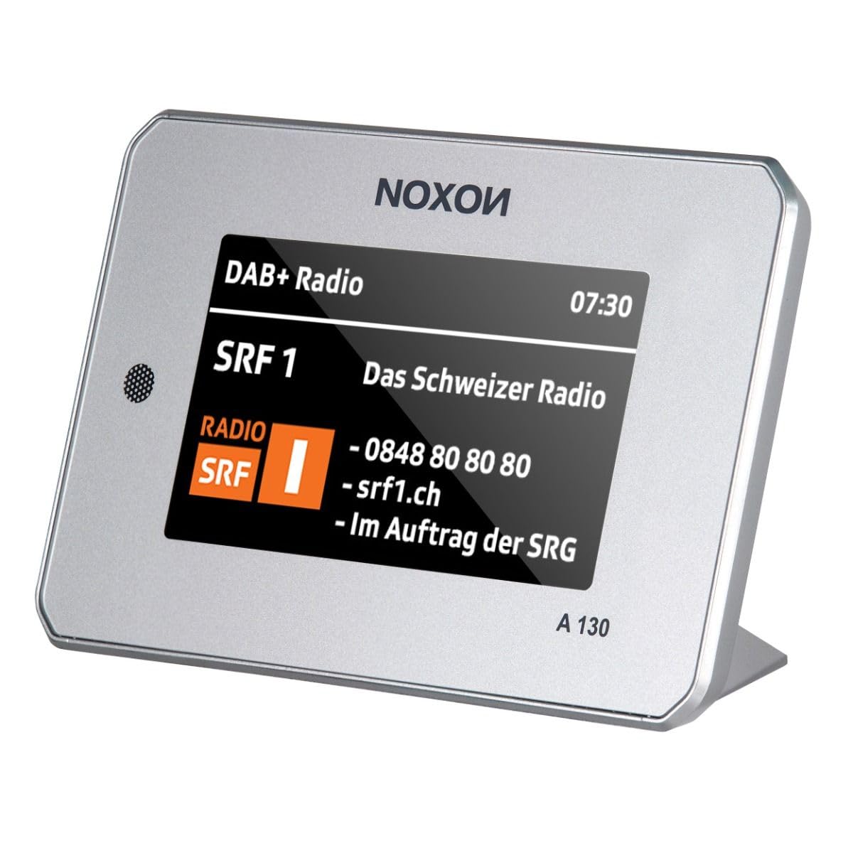 Noxon A 130 Silber - Audio Adapter, DAB+/UKW & Internet-Radio