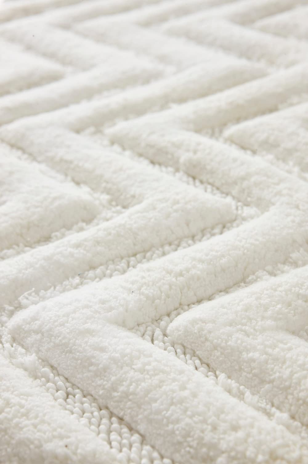 JOTEX Tappeto da bagno, bianco, 80 x 120, 1 pezzo
