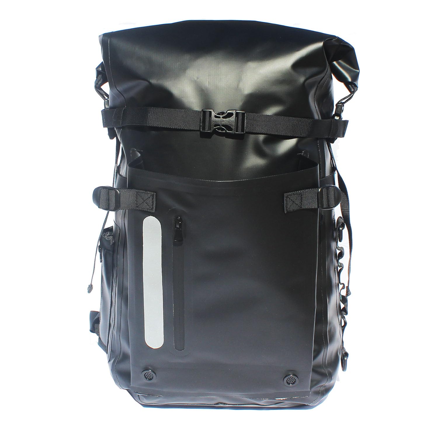 Borsa Nuoto Zaino impermeabile - Chiusura arrotolabile resistente, borsa stagna per pinne da sub e materiale da sub, unisex per adulti(White)