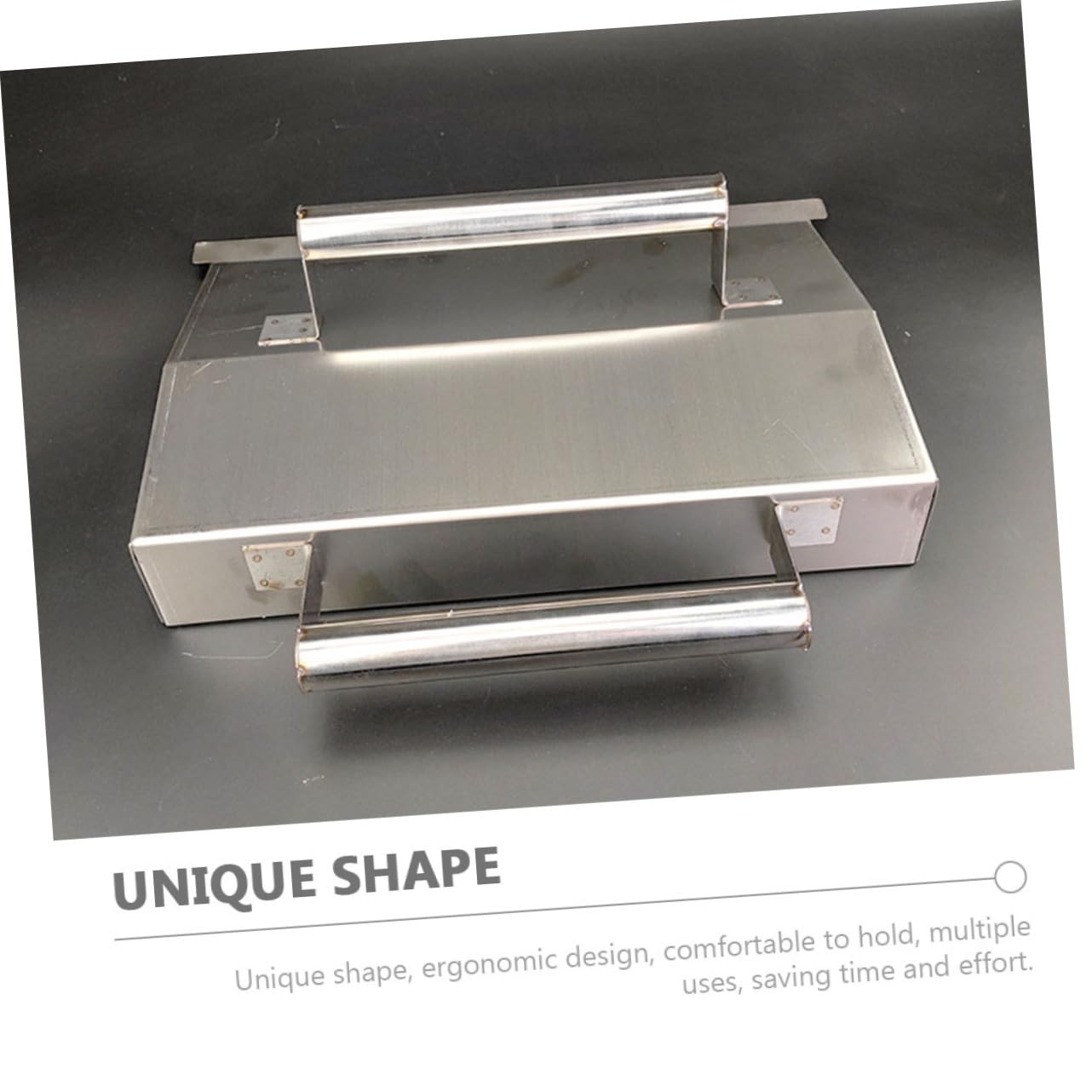 Frattazzo Acciaio Inossidabile Per Finitura Muri Utensile Per Intonacatura e Cartongesso Design Ergonomico Facile Da Pulire e Maneggiare Adatto Per Professionisti e Fai Da Te