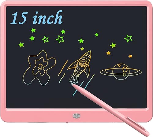 Miniatura 6 de Deecam Tableta de escritura LCD de 15 pulgadas tablero de dibujo de pantalla grande tableta gráfica electrónica tablero de garabatos tablero de