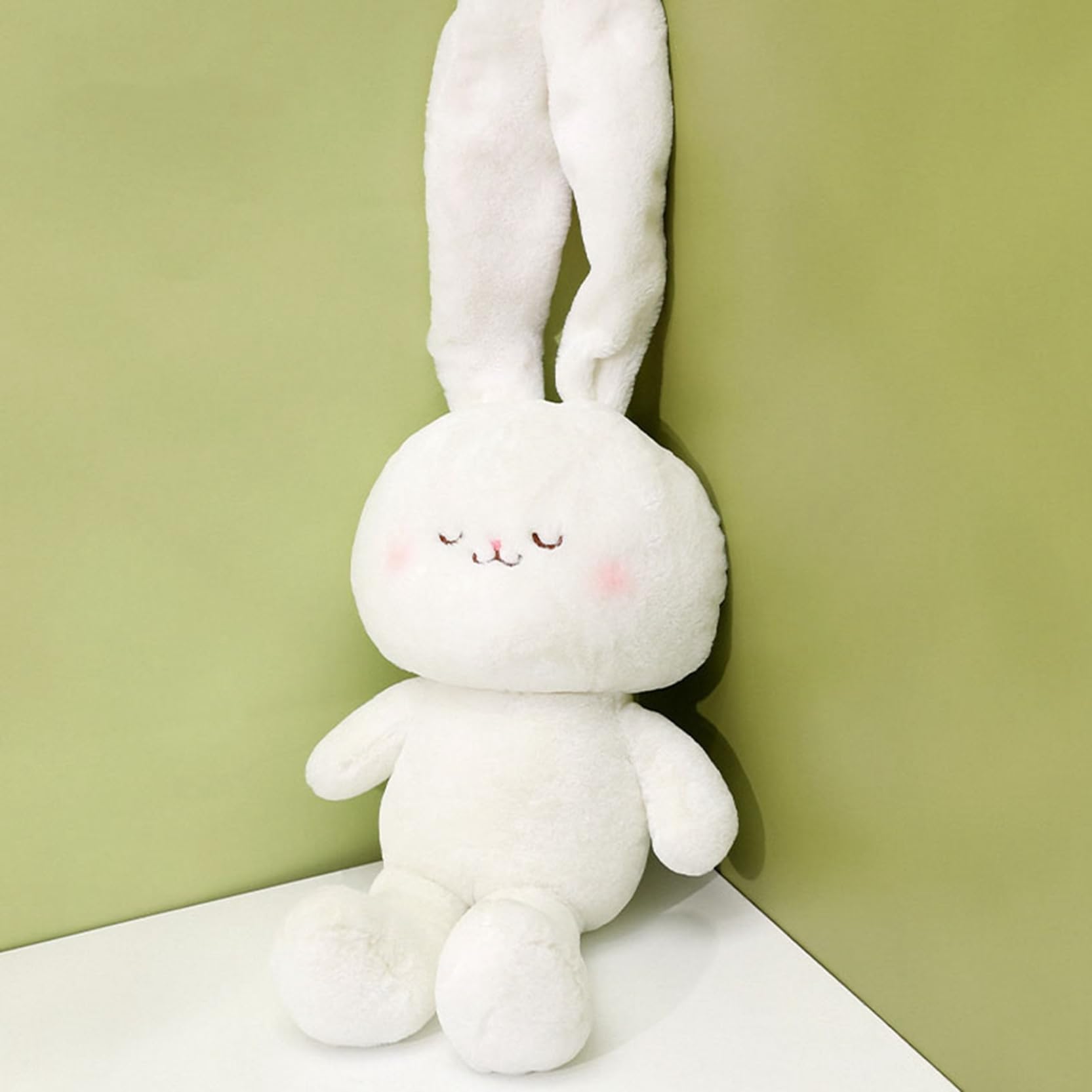 くくみーる様ぬい服ふわふわうさ耳お座りWhiteにじぱぺちびぐるみいつぬい くくみーる様ぬい服ふわふわうさ耳お座りWhiteにじぱぺ