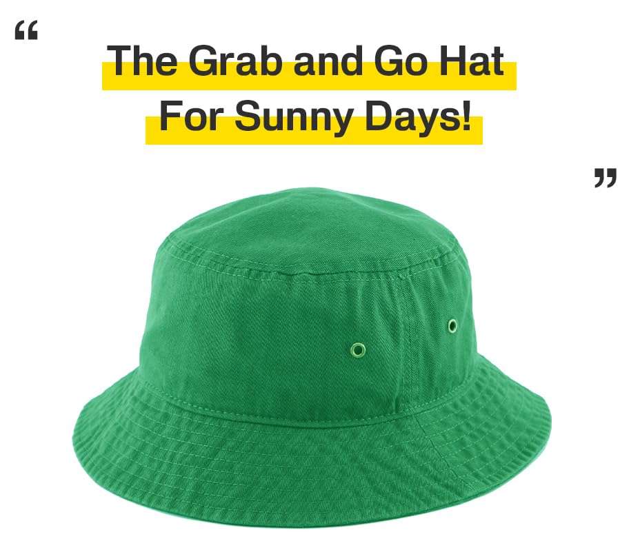 Image of KBETHOS 100% Cotton Washed Bucket Hat