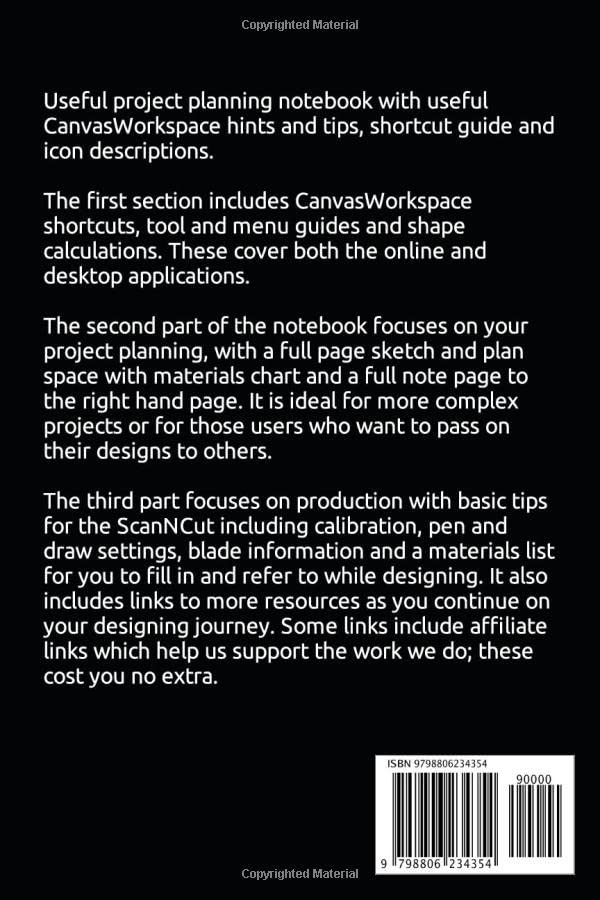 Miniatura 2 de Go Create CanvasWorkspace Project Planner (Go Create Learn the ScanNCut Series)
