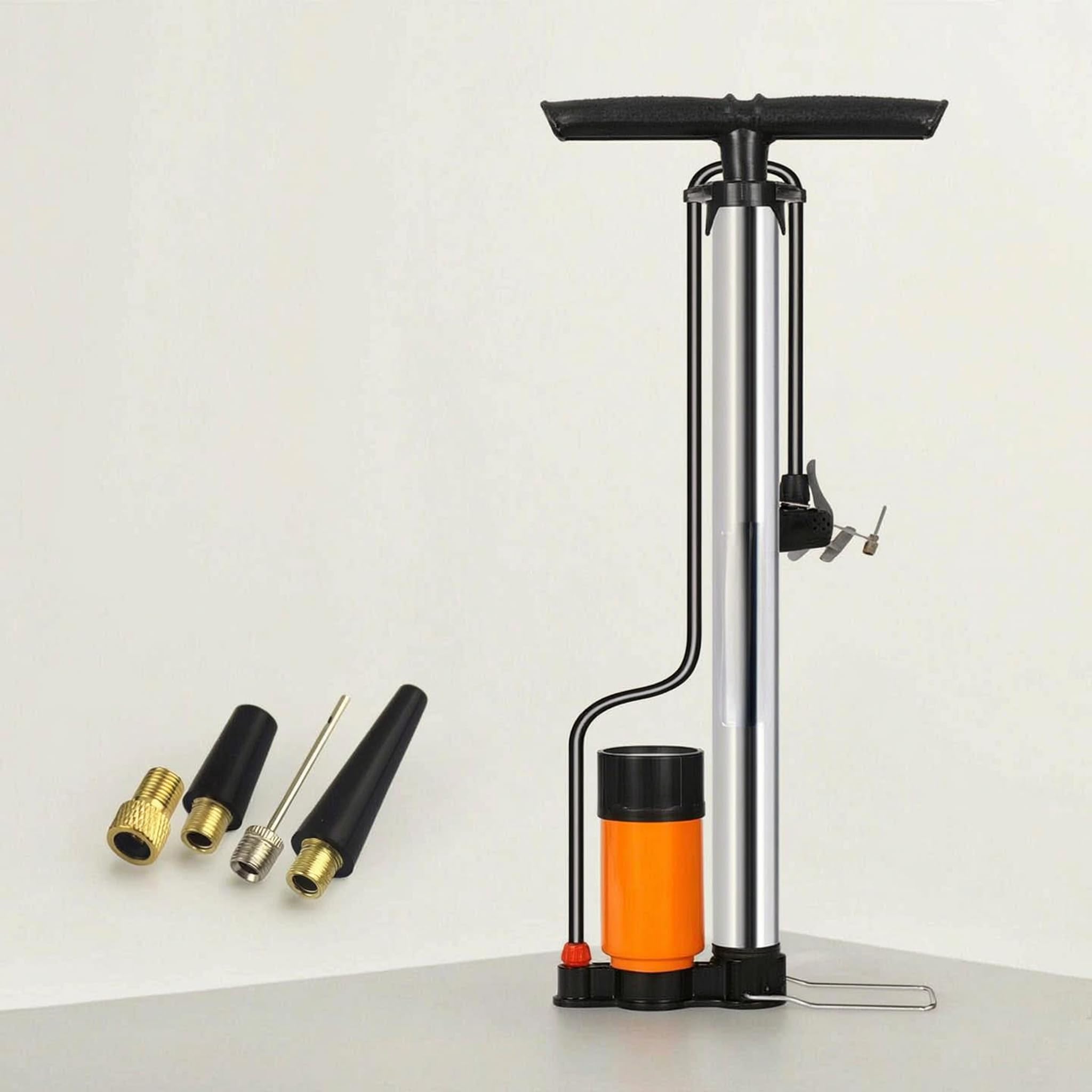 Juego de Adaptadores para Bomba de Neumáticos de Bicicleta con Boquillas de Bola Y Metal para Inflar Colchones de Aire, Juguetes, Balones de Gimnasia