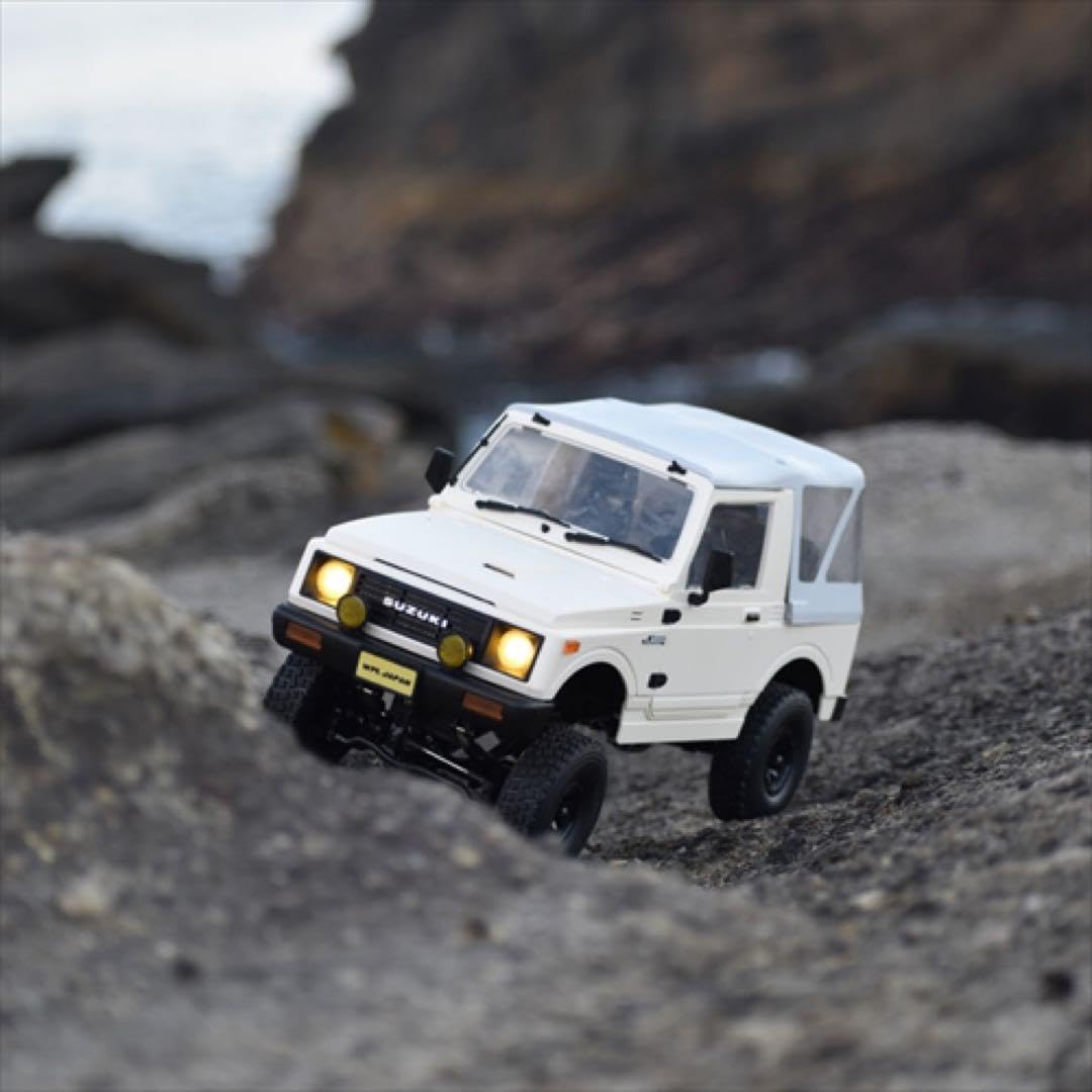 Amazon | ジムニー（JA11C) C74-1 RTR ラジコン ホワイト 幌
