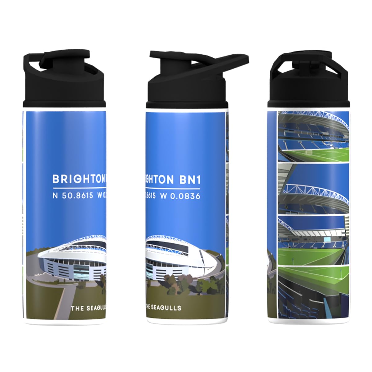 Partisan Brighton Stadium Big Mouth Water Bottle (750ml)