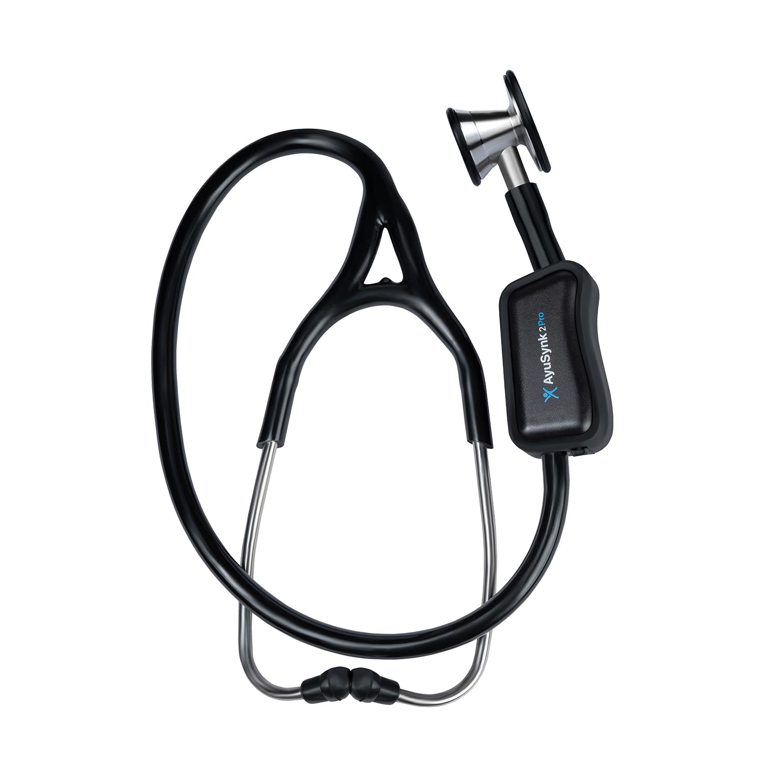 AyuSynk 2 Pro Advanced Digital Stethoscope with up to 60x Audio Enhancement - SDK Support, Noise Cancellation, Volume Control, In-Device Heart & Lung Filters, Sound Visualization & Report Generation-image-22